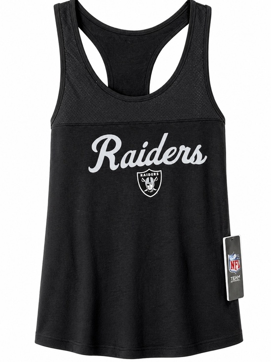NFL Tops - New w tags Oakland Raiders razorback tank‎